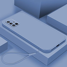 Coque Ultra Fine Silicone Souple 360 Degres Housse Etui S02 pour Samsung Galaxy A71 4G A715 Gris Lavende