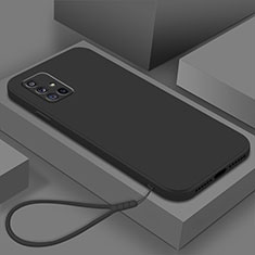 Coque Ultra Fine Silicone Souple 360 Degres Housse Etui S02 pour Samsung Galaxy A71 4G A715 Noir