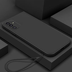Coque Ultra Fine Silicone Souple 360 Degres Housse Etui S02 pour Samsung Galaxy A82 5G Noir