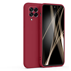 Coque Ultra Fine Silicone Souple 360 Degres Housse Etui S02 pour Samsung Galaxy F62 5G Rouge