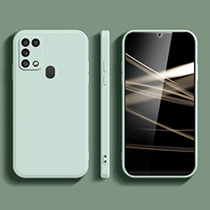 Coque Ultra Fine Silicone Souple 360 Degres Housse Etui S02 pour Samsung Galaxy M31 Prime Edition Pastel Vert