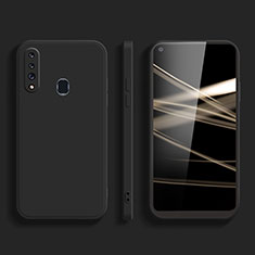 Coque Ultra Fine Silicone Souple 360 Degres Housse Etui S02 pour Samsung Galaxy M40 Noir