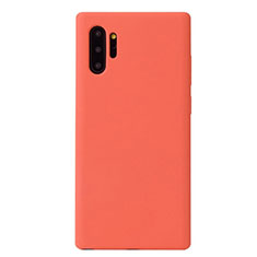Coque Ultra Fine Silicone Souple 360 Degres Housse Etui S02 pour Samsung Galaxy Note 10 Plus 5G Orange