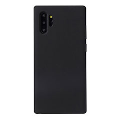 Coque Ultra Fine Silicone Souple 360 Degres Housse Etui S02 pour Samsung Galaxy Note 10 Plus Noir