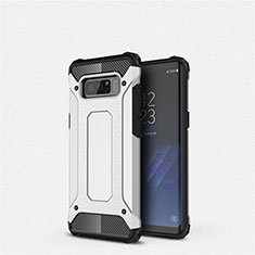Coque Ultra Fine Silicone Souple 360 Degres Housse Etui S02 pour Samsung Galaxy Note 8 Duos N950F Blanc