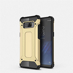 Coque Ultra Fine Silicone Souple 360 Degres Housse Etui S02 pour Samsung Galaxy Note 8 Duos N950F Or