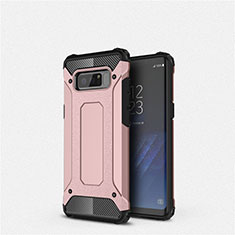 Coque Ultra Fine Silicone Souple 360 Degres Housse Etui S02 pour Samsung Galaxy Note 8 Duos N950F Or Rose