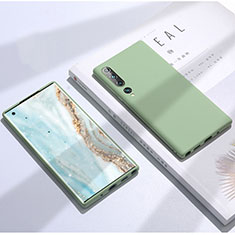 Coque Ultra Fine Silicone Souple 360 Degres Housse Etui S02 pour Xiaomi Mi 10 Vert