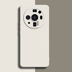 Coque Ultra Fine Silicone Souple 360 Degres Housse Etui S02 pour Xiaomi Mi 12S Ultra 5G Blanc