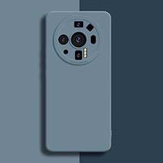 Coque Ultra Fine Silicone Souple 360 Degres Housse Etui S02 pour Xiaomi Mi 12S Ultra 5G Gris Lavende