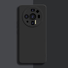 Coque Ultra Fine Silicone Souple 360 Degres Housse Etui S02 pour Xiaomi Mi 12S Ultra 5G Noir