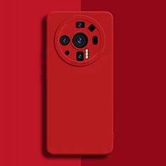 Coque Ultra Fine Silicone Souple 360 Degres Housse Etui S02 pour Xiaomi Mi 12S Ultra 5G Rouge