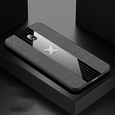 Coque Ultra Fine Silicone Souple 360 Degres Housse Etui S02 pour Xiaomi Redmi 8A Gris