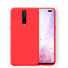 Coque Ultra Fine Silicone Souple 360 Degres Housse Etui S02 pour Xiaomi Redmi K30i 5G Rouge