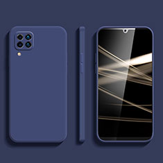 Coque Ultra Fine Silicone Souple 360 Degres Housse Etui S03 pour Samsung Galaxy A42 5G Bleu