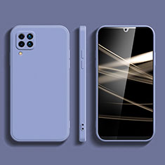 Coque Ultra Fine Silicone Souple 360 Degres Housse Etui S03 pour Samsung Galaxy A42 5G Gris Lavende