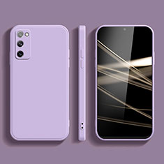 Coque Ultra Fine Silicone Souple 360 Degres Housse Etui S03 pour Samsung Galaxy S20 FE 4G Violet Clair