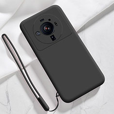 Coque Ultra Fine Silicone Souple 360 Degres Housse Etui S03 pour Xiaomi Mi 12 Ultra 5G Noir