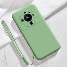 Coque Ultra Fine Silicone Souple 360 Degres Housse Etui S03 pour Xiaomi Mi 12 Ultra 5G Pastel Vert