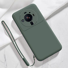 Coque Ultra Fine Silicone Souple 360 Degres Housse Etui S03 pour Xiaomi Mi 12 Ultra 5G Vert