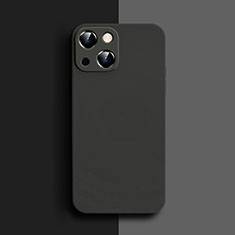 Coque Ultra Fine Silicone Souple 360 Degres Housse Etui S04 pour Apple iPhone 13 Mini Noir