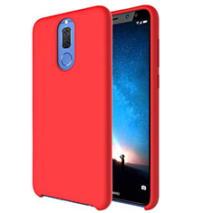 Coque Ultra Fine Silicone Souple 360 Degres Housse Etui S04 pour Huawei Mate 10 Lite Rouge
