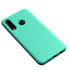 Coque Ultra Fine Silicone Souple 360 Degres Housse Etui S04 pour Huawei P30 Lite New Edition Cyan