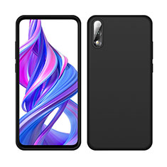 Coque Ultra Fine Silicone Souple 360 Degres Housse Etui S04 pour Huawei Y9 Prime (2019) Noir