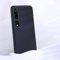 Coque Ultra Fine Silicone Souple 360 Degres Housse Etui S04 pour Xiaomi Mi 10 Noir