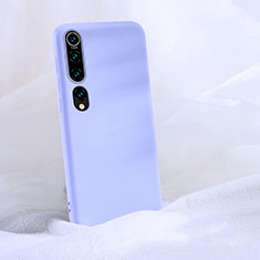 Coque Ultra Fine Silicone Souple 360 Degres Housse Etui S04 pour Xiaomi Mi 10 Violet