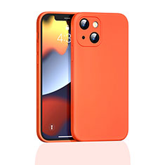 Coque Ultra Fine Silicone Souple 360 Degres Housse Etui S05 pour Apple iPhone 13 Orange
