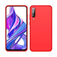 Coque Ultra Fine Silicone Souple 360 Degres Housse Etui S05 pour Huawei Honor 9X Pro Rouge