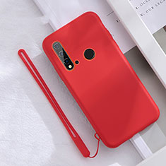 Coque Ultra Fine Silicone Souple 360 Degres Housse Etui S05 pour Huawei P20 Lite (2019) Rouge