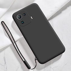 Coque Ultra Fine Silicone Souple 360 Degres Housse Etui S05 pour Xiaomi Mi 11 Pro 5G Noir