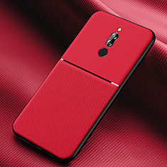 Coque Ultra Fine Silicone Souple 360 Degres Housse Etui S06 pour Xiaomi Redmi 8 Rouge