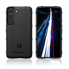 Coque Ultra Fine Silicone Souple 360 Degres Housse Etui S07 pour Samsung Galaxy S21 FE 5G Noir