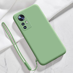 Coque Ultra Fine Silicone Souple 360 Degres Housse Etui S07 pour Xiaomi Mi 12S 5G Pastel Vert