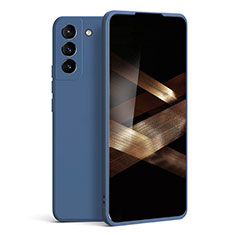 Coque Ultra Fine Silicone Souple 360 Degres Housse Etui S08 pour Samsung Galaxy S24 Plus 5G Bleu