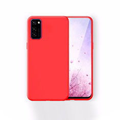 Coque Ultra Fine Silicone Souple 360 Degres Housse Etui T01 pour Huawei Honor View 30 5G Rouge