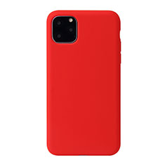 Coque Ultra Fine Silicone Souple 360 Degres Housse Etui Y01 pour Apple iPhone 11 Pro Rouge