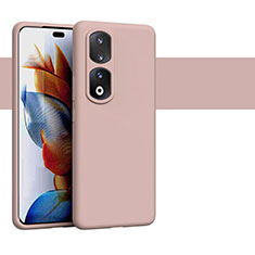 Coque Ultra Fine Silicone Souple 360 Degres Housse Etui YK1 pour Huawei Honor 90 Pro 5G Rose