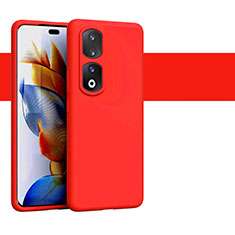 Coque Ultra Fine Silicone Souple 360 Degres Housse Etui YK1 pour Huawei Honor 90 Pro 5G Rouge