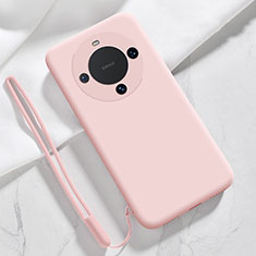 Coque Ultra Fine Silicone Souple 360 Degres Housse Etui YK1 pour Huawei Mate 60 Rose