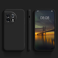 Coque Ultra Fine Silicone Souple 360 Degres Housse Etui YK1 pour OnePlus 11 5G Noir