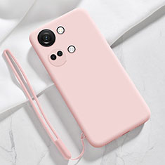 Coque Ultra Fine Silicone Souple 360 Degres Housse Etui YK1 pour OnePlus Ace 2V 5G Rose