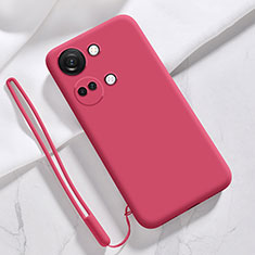 Coque Ultra Fine Silicone Souple 360 Degres Housse Etui YK1 pour OnePlus Ace 2V 5G Rouge