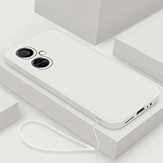 Coque Ultra Fine Silicone Souple 360 Degres Housse Etui YK1 pour OnePlus Nord CE 3 5G Blanc