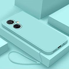 Coque Ultra Fine Silicone Souple 360 Degres Housse Etui YK1 pour OnePlus Nord CE 3 5G Bleu Clair