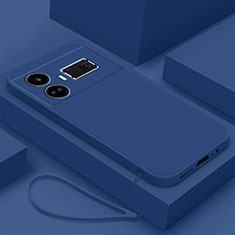 Coque Ultra Fine Silicone Souple 360 Degres Housse Etui YK1 pour Realme GT Neo5 5G Bleu