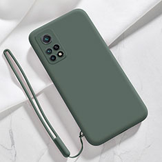 Coque Ultra Fine Silicone Souple 360 Degres Housse Etui YK1 pour Xiaomi Mi 10T 5G Vert Nuit